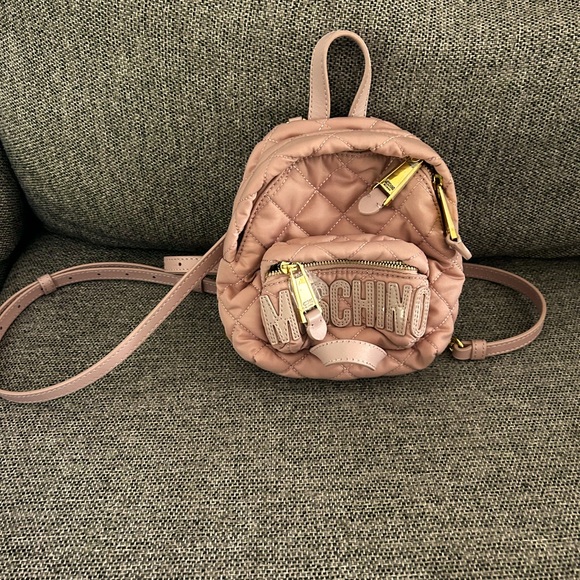 MOSCHINO Mini Backpack Nylon NWOT Backpacks